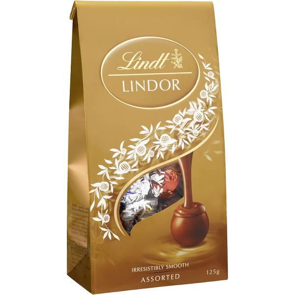 Lindt Lindor Assorted Chocolate Bag 125g