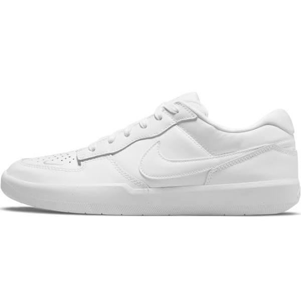 Nike SB Force 58 Premium Skate Shoe - White