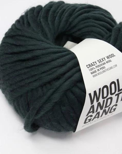 Wool And The Gang Crazy Sexy Wool Super Chunky 200g - Forest Green 037