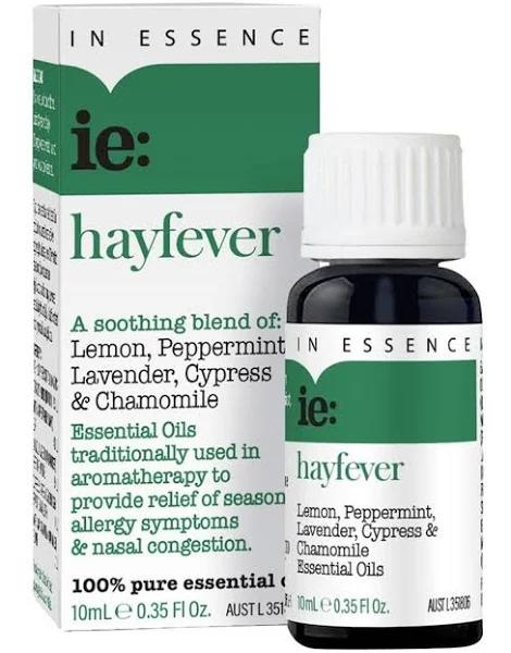 in Essence IE Hayfever Essential Oil Blend 10ml