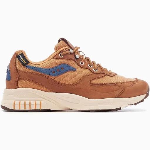 Saucony 3D Grid Hurricane Brown/Rust S70742-1 Men's