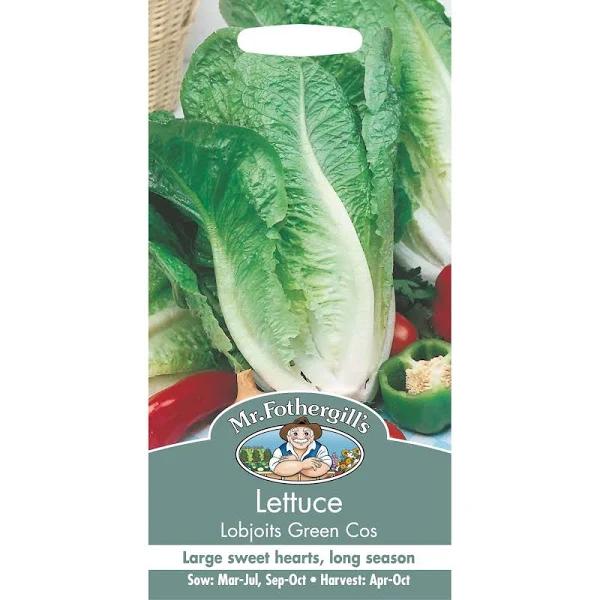 Mr Fothergill's Green Cos Lettuce Vegetable Seeds