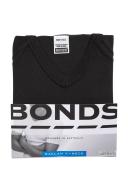 Bonds Genuine V-Neck Raglan Tee - Black / 22