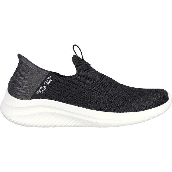 Skechers Womens Ultra Flex 3.0 Smooth Step Trainers - Black