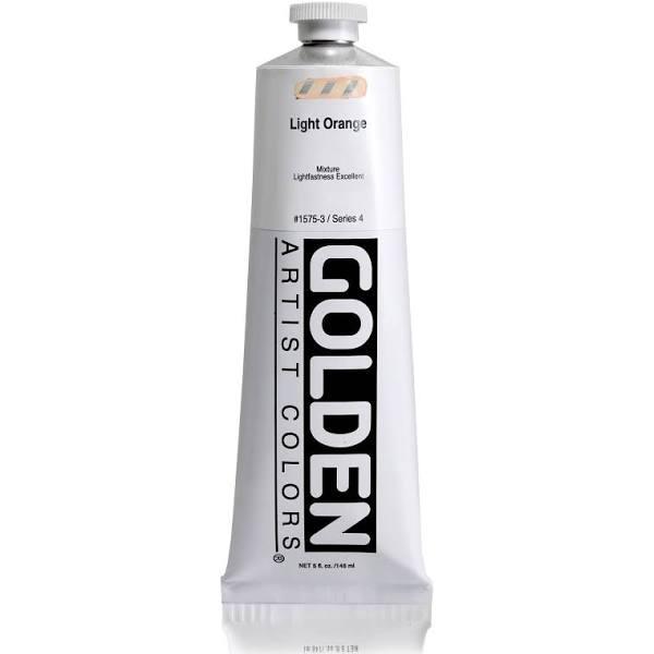 Golden : Heavy Body : Acrylic Paint : 148ml : Light Orange IV