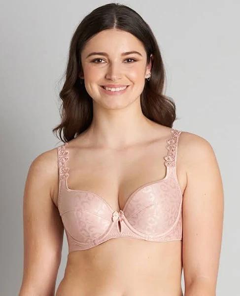 Bendon Damask Contour Bra in Latte Beige 10 A