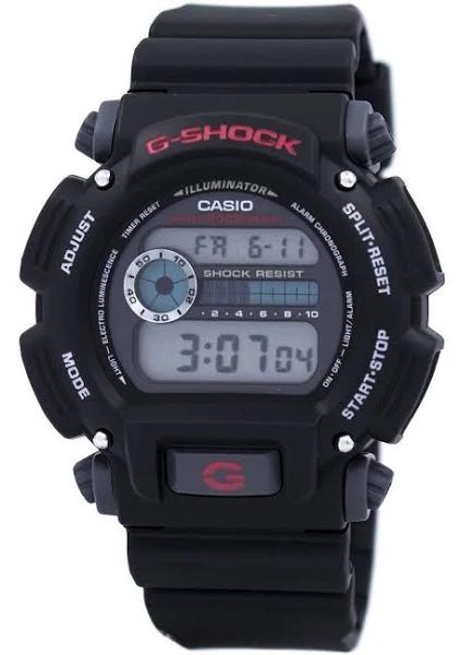 Casio G-Shock Digital Mens Black Watch DW9052-1V DW-9052-1VDR