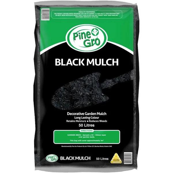 Pinegro 50L Black Mulch