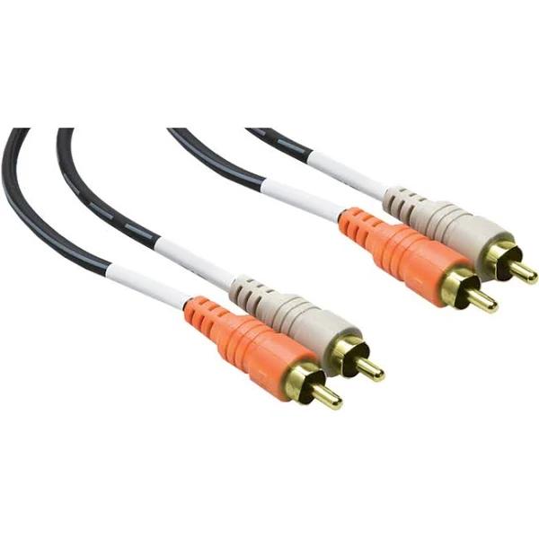 Hosa CRA-202AU Stereo Interconnect Dual RCA Cable - 6.6 Foot