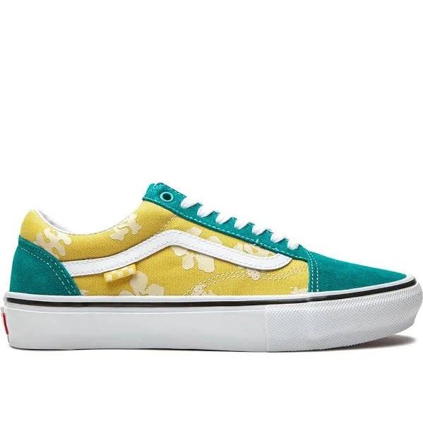 Vans Skate Old Skool Shoes - Aloha Marine Gold