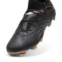 Future 7 Ultimate FG/AG Men's Football Boots in Black/Copper Rose, Textile by Puma