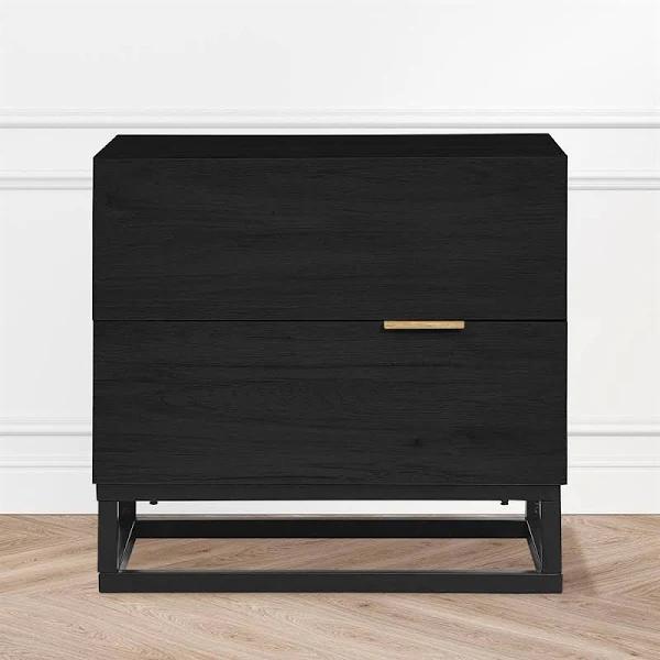 Luxo Furniture Manuel 2 Drawer Bedside Table