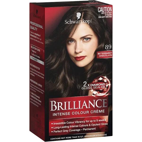 Schwarzkopf Live Brilliance Bitter Sweet Chocolate 89