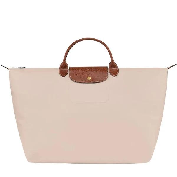 Longchamp Travel Bag L Le Pliage Original Beige