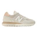 New Balance Unisex 574 White - Size 4.5