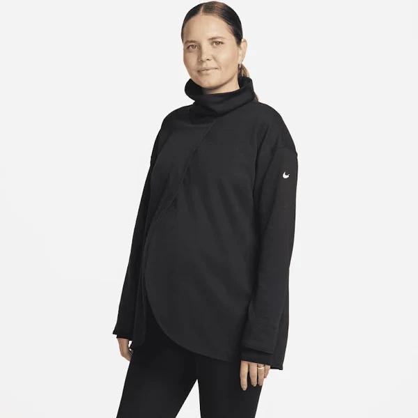 Nike (M) Women's Pullover (Maternity) - 50% Recycled Polyester - Black