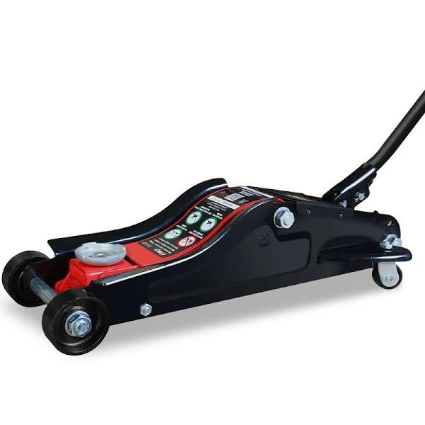 T-Rex 1700kg Low Profile Hydraulic Car Trolley Jack, Quick Release Handle - Earn Everyday Rewards, AfterPay Available