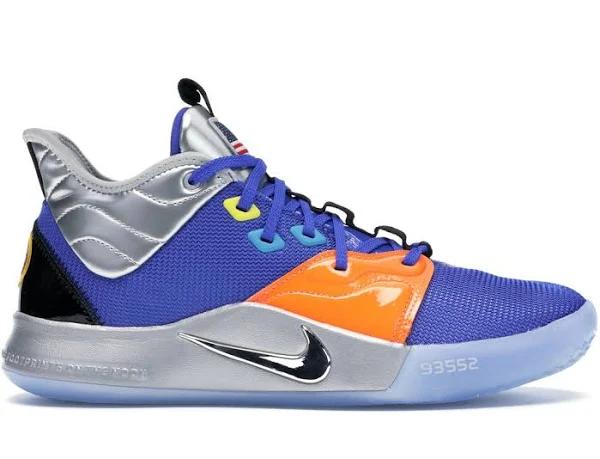 Mens Nike PG 3 NASA - Blue