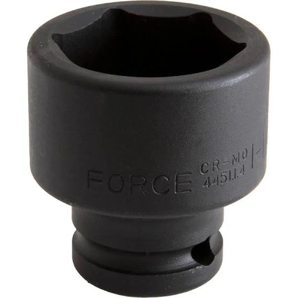 Force 1-1/4" x 1/2" Drive Imperial 6 Point Impact Socket - 4451.1.4