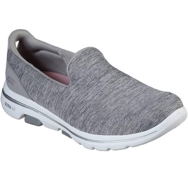 Skechers Women's GOwalk 5 Honor Slip-On, Size 9, Gray