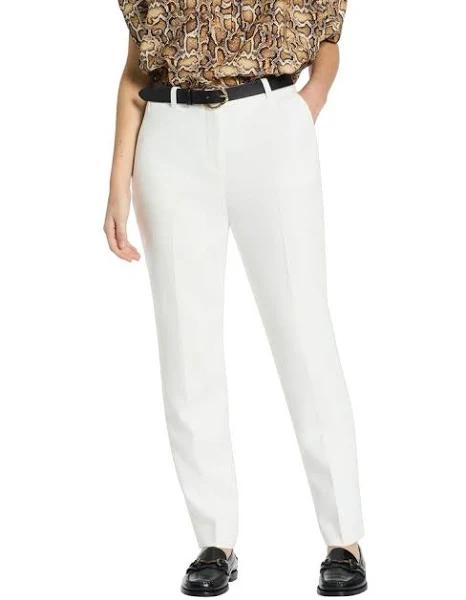 David Lawrence Simona Suit Pant in Cream 14