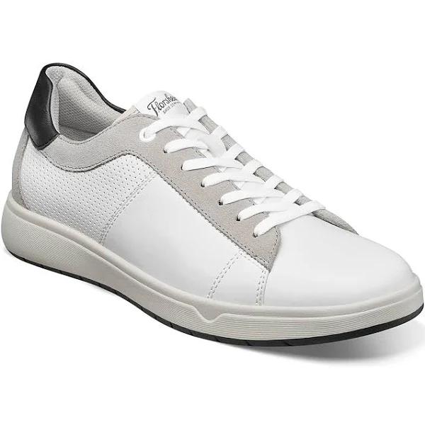 Florsheim Heist Lace Toe Sneaker in White