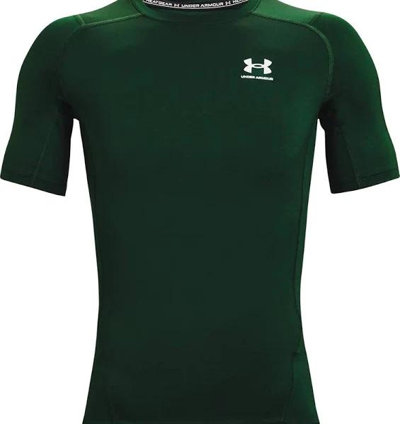 Under Armour Mens UA hg Armour Comp SS, Short-Sleeved Sports T-Shirt for Men, Comfortable and Lightweight Gym Clothes for Workouts