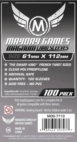 Mayday - Magnum Platinum Card Sleeve - 61 x 112 mm