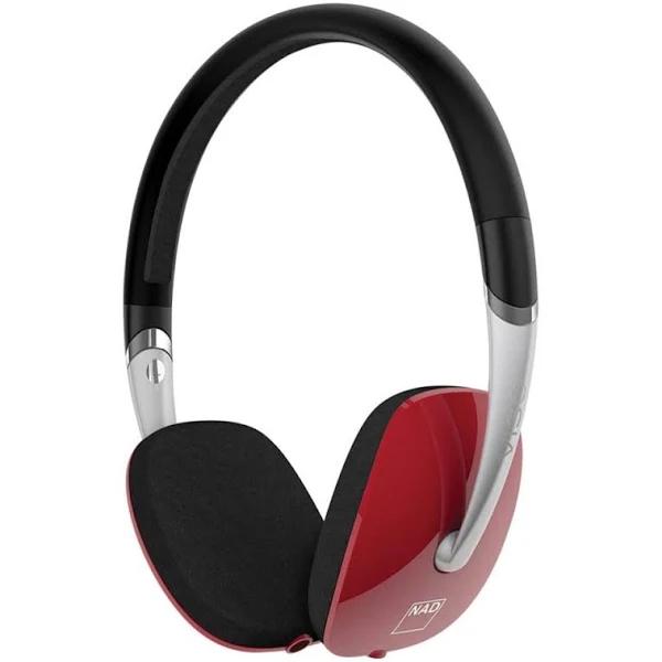 NAD Viso HP30 On Ear Headphones - Red