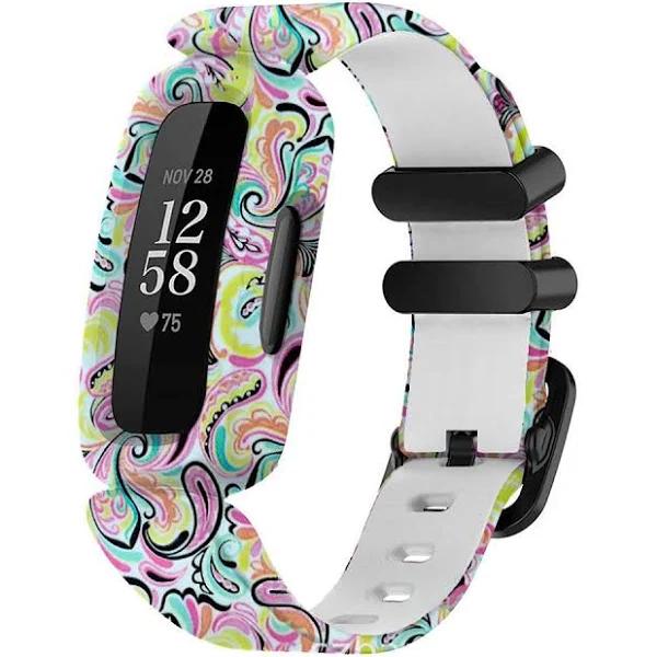 Fitbit Ace 3 Inspire 2 Kids Silicon Watch Strap Band Wristband