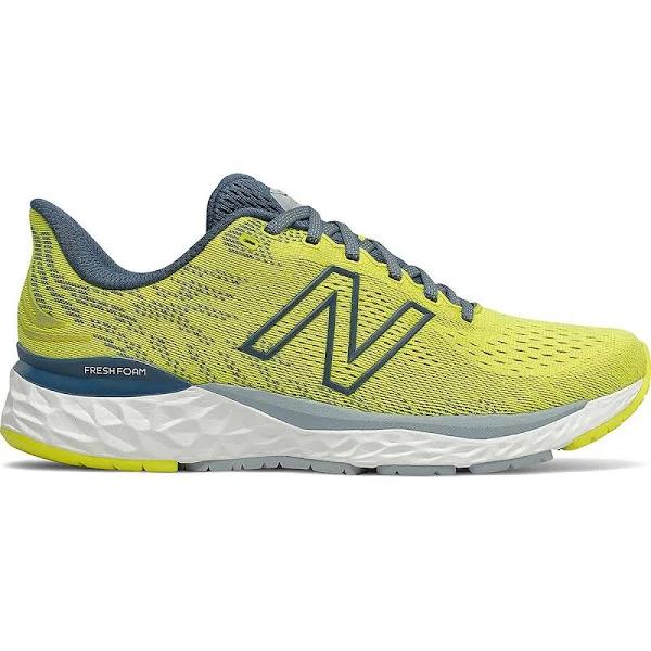 Men's New Balance Fresh Foam 880 V11 Sulphur Yellow/Deep Ocean Grey 10