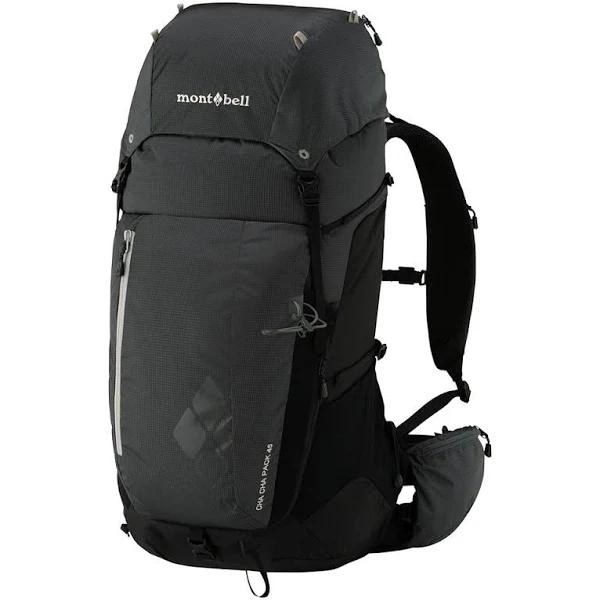 Montbell Cha-Cha Pack 45 | Backpacks <45L Charcoal Grey