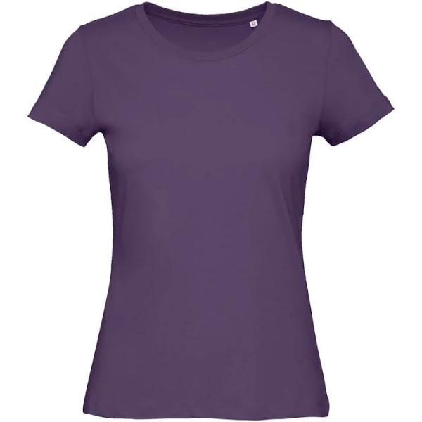 B&C Womens/Ladies Favourite Organic Cotton Crew T-Shirt Urban Purple 2XL