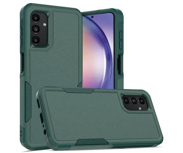 ZUSLAB Galaxy A54 5G Case Rugged Defender Protective Heavy Duty Shockproof Dustproof Cover For Samsung (2023) - Green