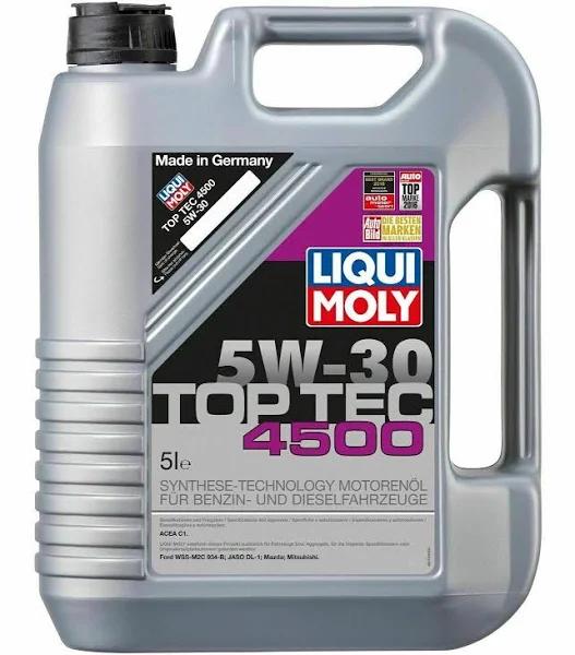 Liqui Moly Top Tec 4500 5W30 5L Engine Oil 2318