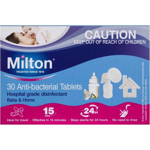 Milton 30 Antibacterial Tablets