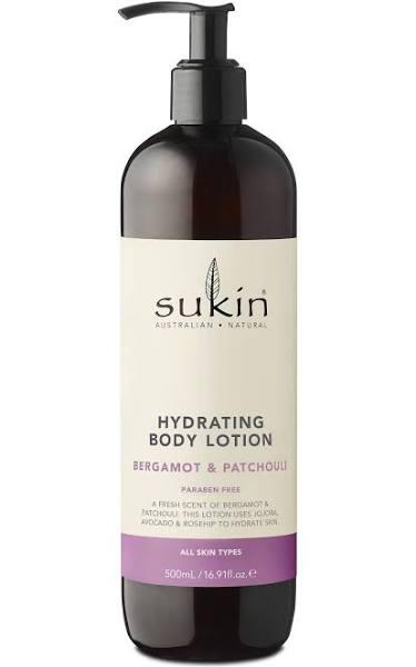 Sukin Bergamot & Patchouli Hydrating Body Lotion 500 ml