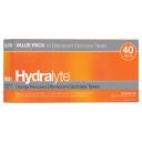 Hydralyte Effervescent Electrolyte Orange 40 Tablets