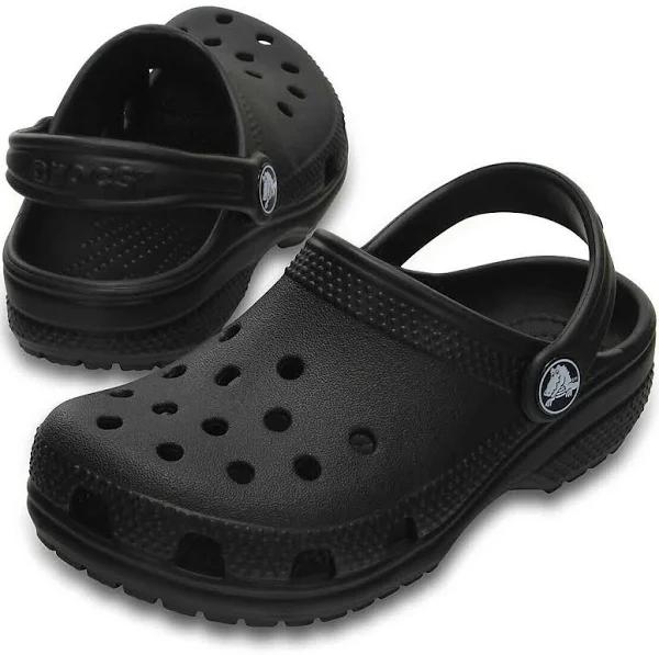 Crocs Kids Black Classic Clog