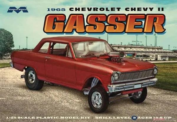 Moebius 1/25 1965 Chevy II Gasser Plastic Model Kit [2324]