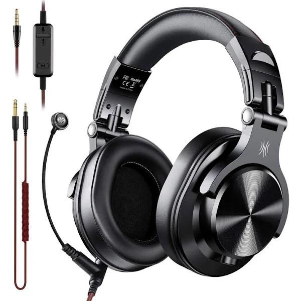 Oneodio Over Ear Gaming Headsets for PS4, Xbox One, Nintendo Switch, PC, PS3, Wired Stereo Headsets with Boom Mic and On-Line Volume&MIC Control,