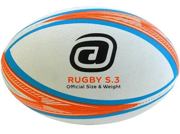 Avaro Rugby Ball Size 3 Assorted | Team Sports