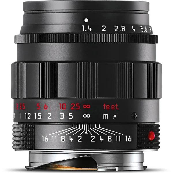 Leica Summilux-M 50mm f/1.4 ASPH Lens Black