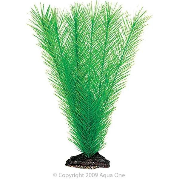 Aqua One Milfoil Green Silk Plant, 30cm