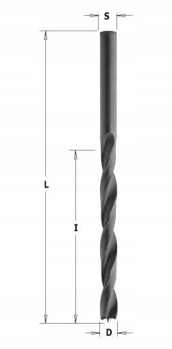 CMT Brad Point Drill Bit - 5mm - HSS