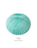 DMC Natura Just Cotton - Aqua (100) - Knitting Wool & Yarn