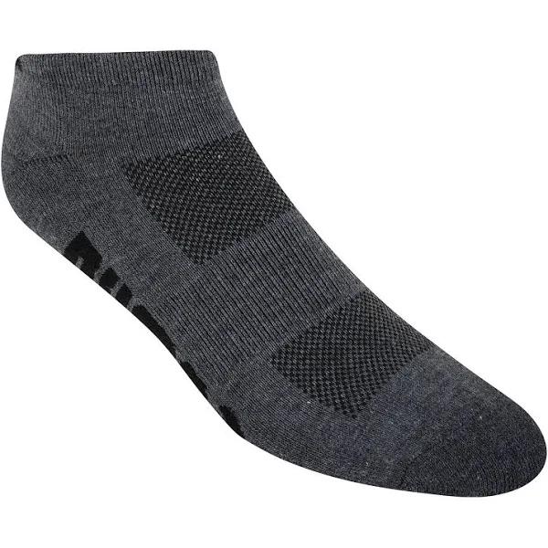 Puma Mens 6 Pack Low Cut Socks 10-13 Grey w/ Black