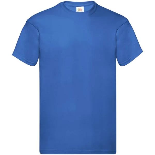 Fruit of The Loom Mens Original Short Sleeve T-Shirt (Royal) (3XL)