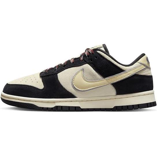 Nike Dunk Low LX Black Suede Team Gold (Women's)