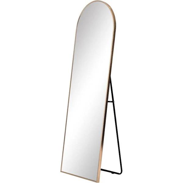 Cooper & Co Cindy Arched Standing Full Length Mirror 165cm Gold